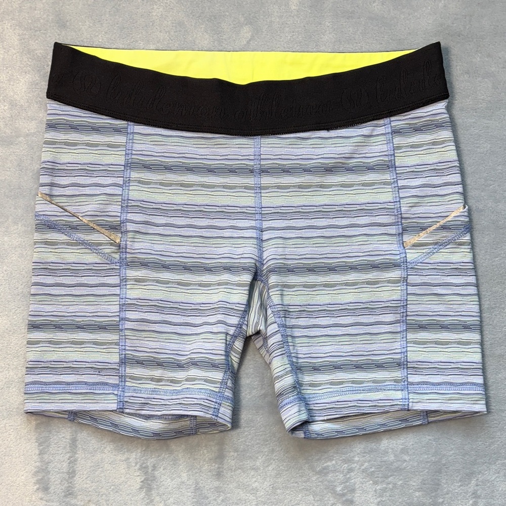 Lululemon Athletica Striped Shorts
